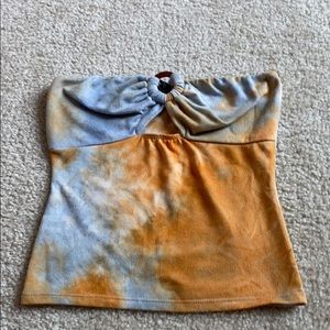 Tie-dye rube top